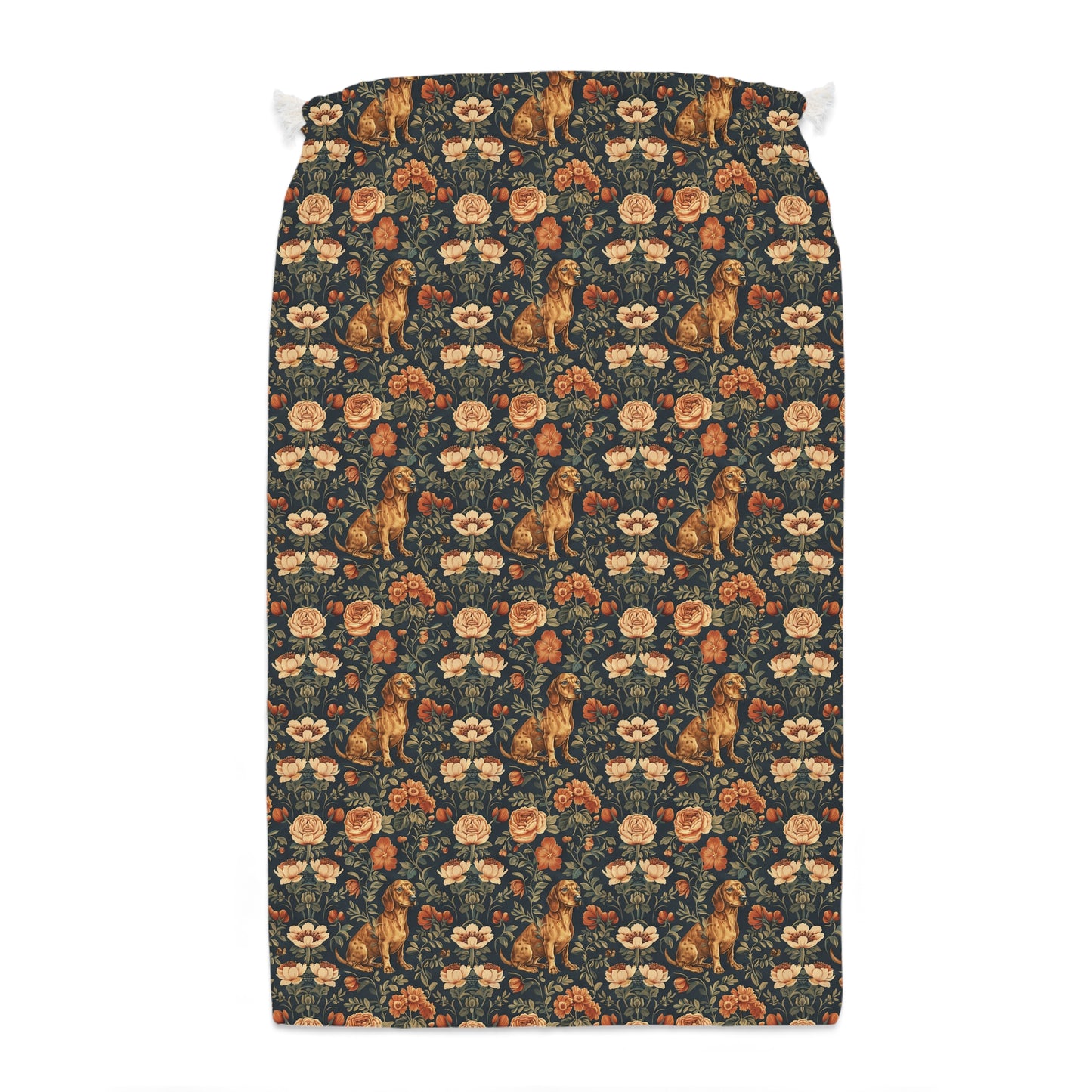 Dazzling Dachsund Blossoms & Foliage Sack