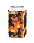 Rottweiler Chic Pawsitivity Can Cooler Sleeve