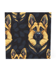 Majestic Hound Couture: German Shepherd LuxeBlend Note Cube