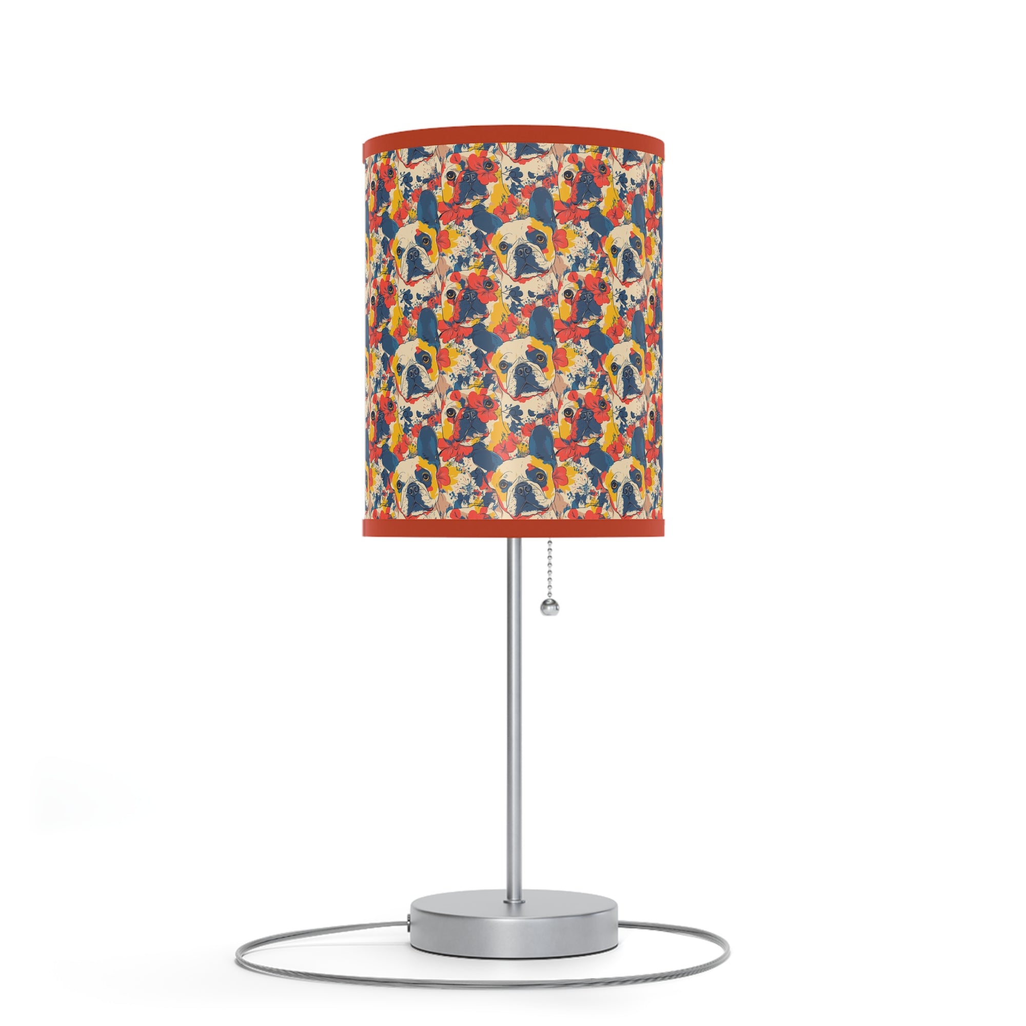 Bloom Pup Frenchietastic Splatter Lamp on a Stand