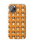 Boxer Blissful Chic Canine Slim Phone Cases