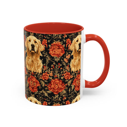 Golden Pawsatronic Tapestry Accent Coffee Mug