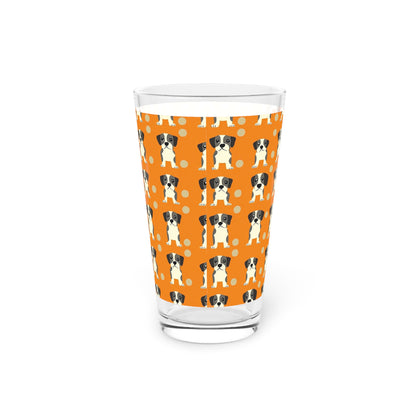 Boxer Blissful Chic Canine Pint Glass