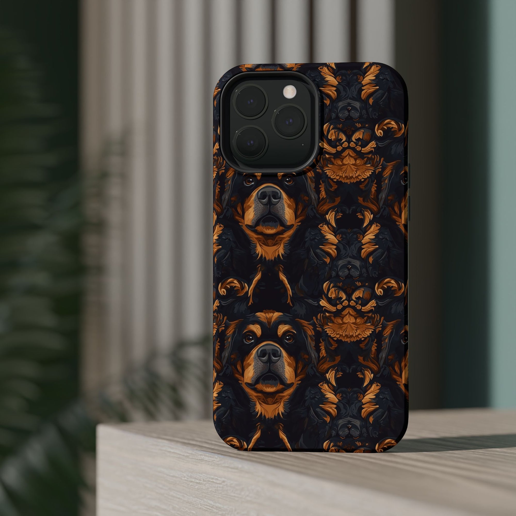 Modern Rottweiler Royalty Magnetic Tough Cases