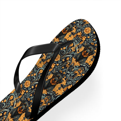 Ruffle Rottie Glamourific Flip Flops