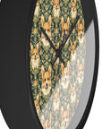 Corgi Charmz Wall Clock