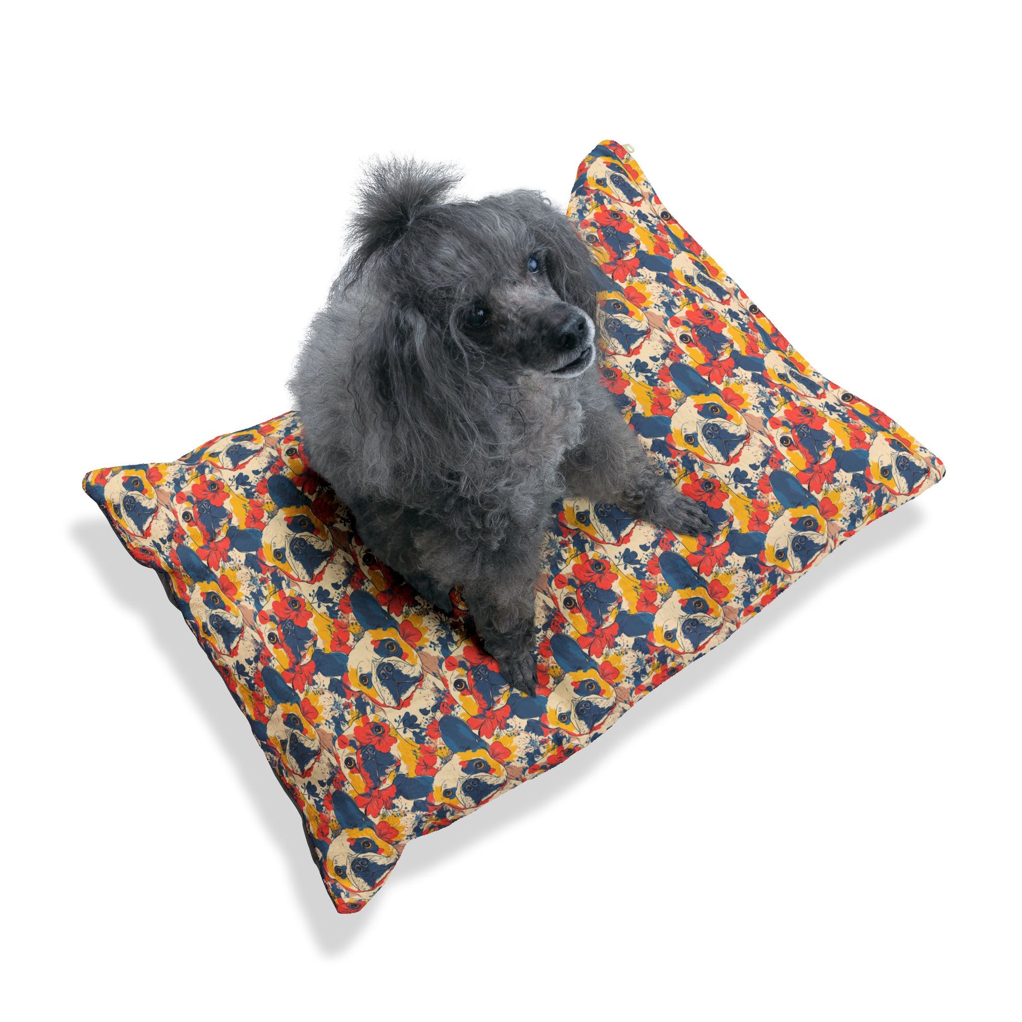 Bloom Pup Frenchietastic Splatter Pet Bed