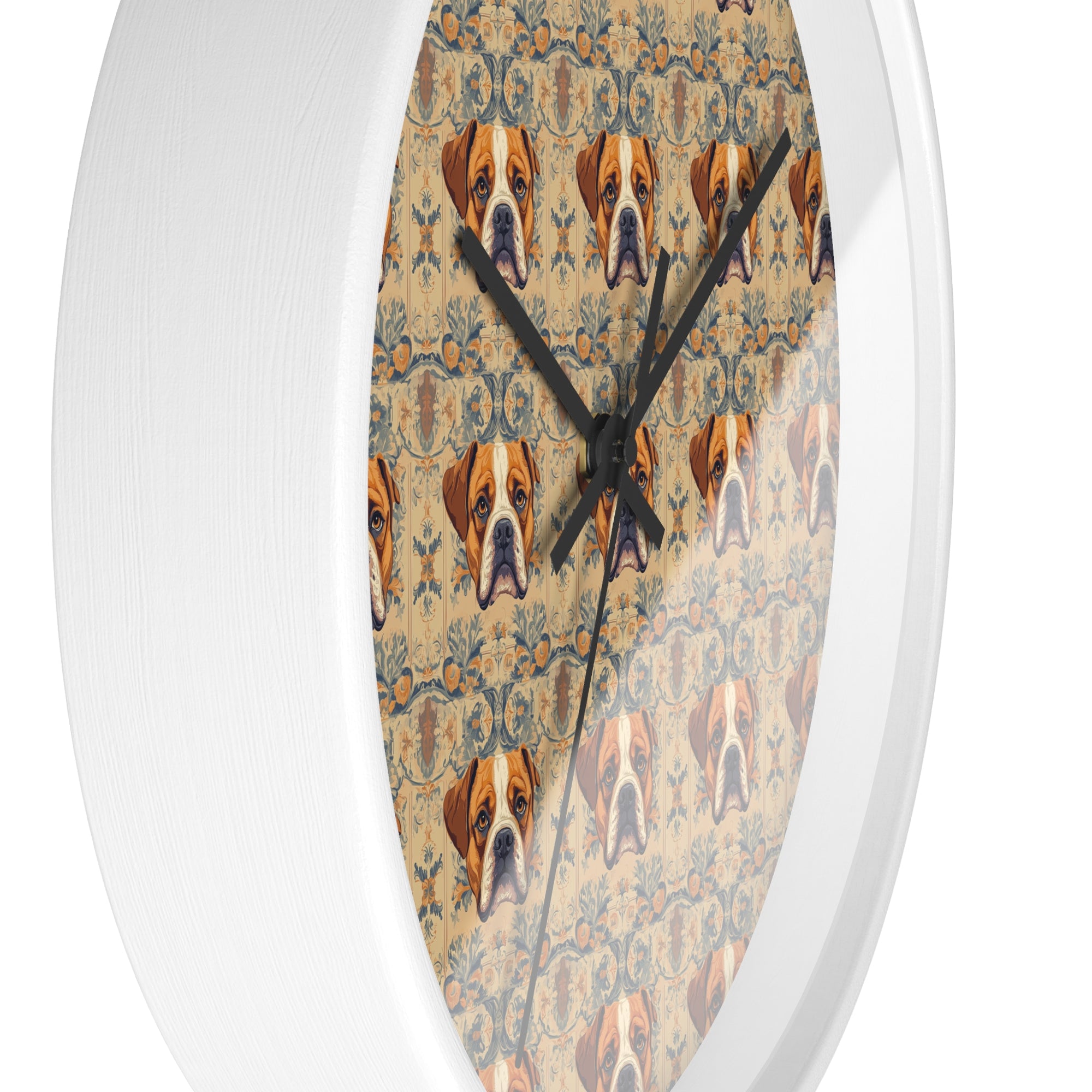 Bowtie Boxer Bliss Wall Clock