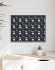 Frenchie Celestial Soar Matte Canvas, Framed