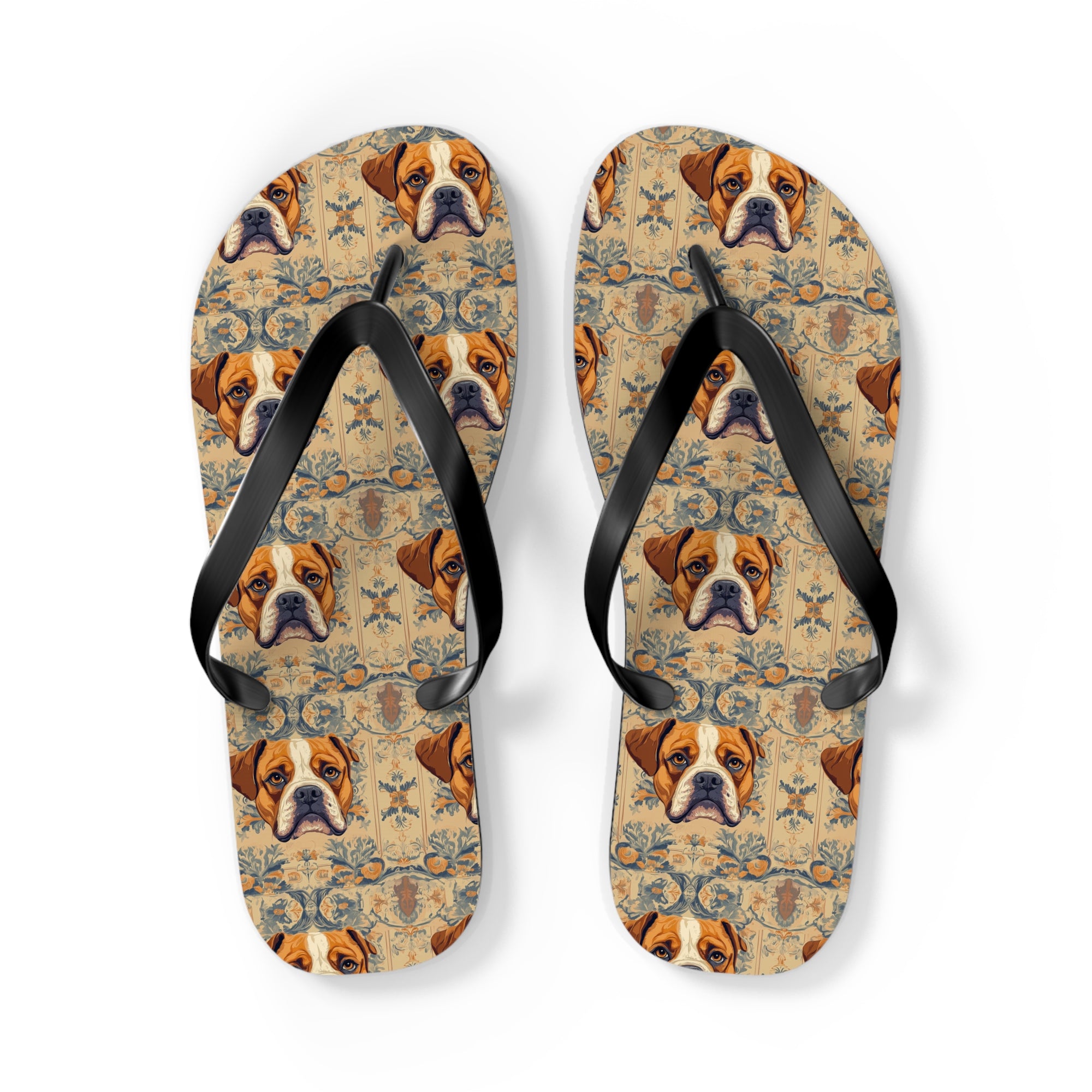 Bowtie Boxer Bliss Flip Flops