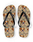 Bowtie Boxer Bliss Flip Flops