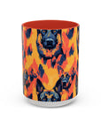 Impressionistic German Shepherds Accent Coffee Mug