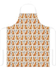 Golden Glamour Paws - Luxe Licks for Regal Retrievers Apron