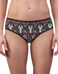 Gothic Rose Bulldog Noir Enchantment Women's Briefs