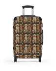 Blossoming Labradors Bouquet Suitcase