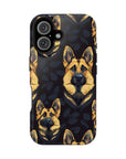 Majestic Hound Couture: German Shepherd LuxeBlend Magnetic Tough Cases