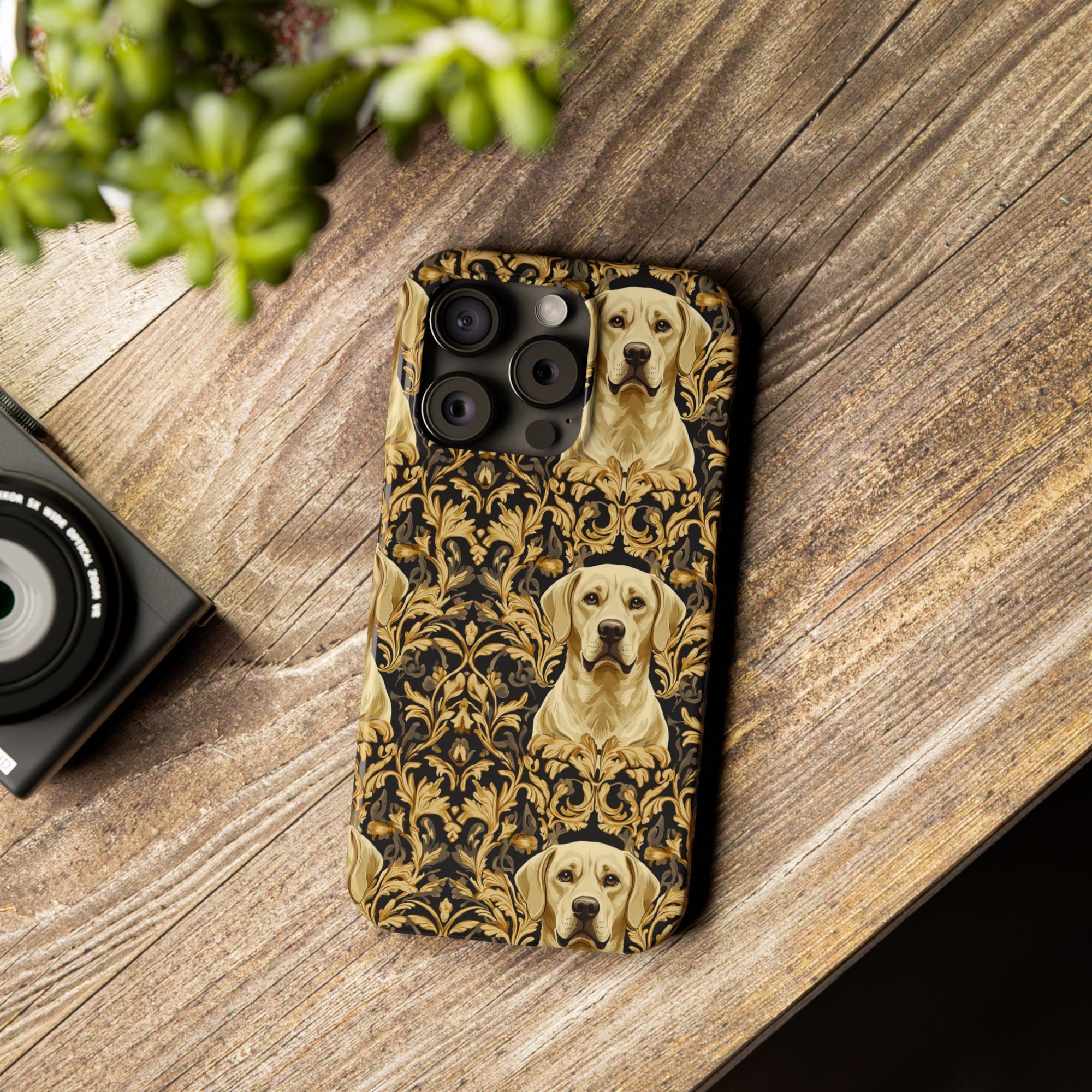 Royal Pawsitivity Labs Slim Phone Cases