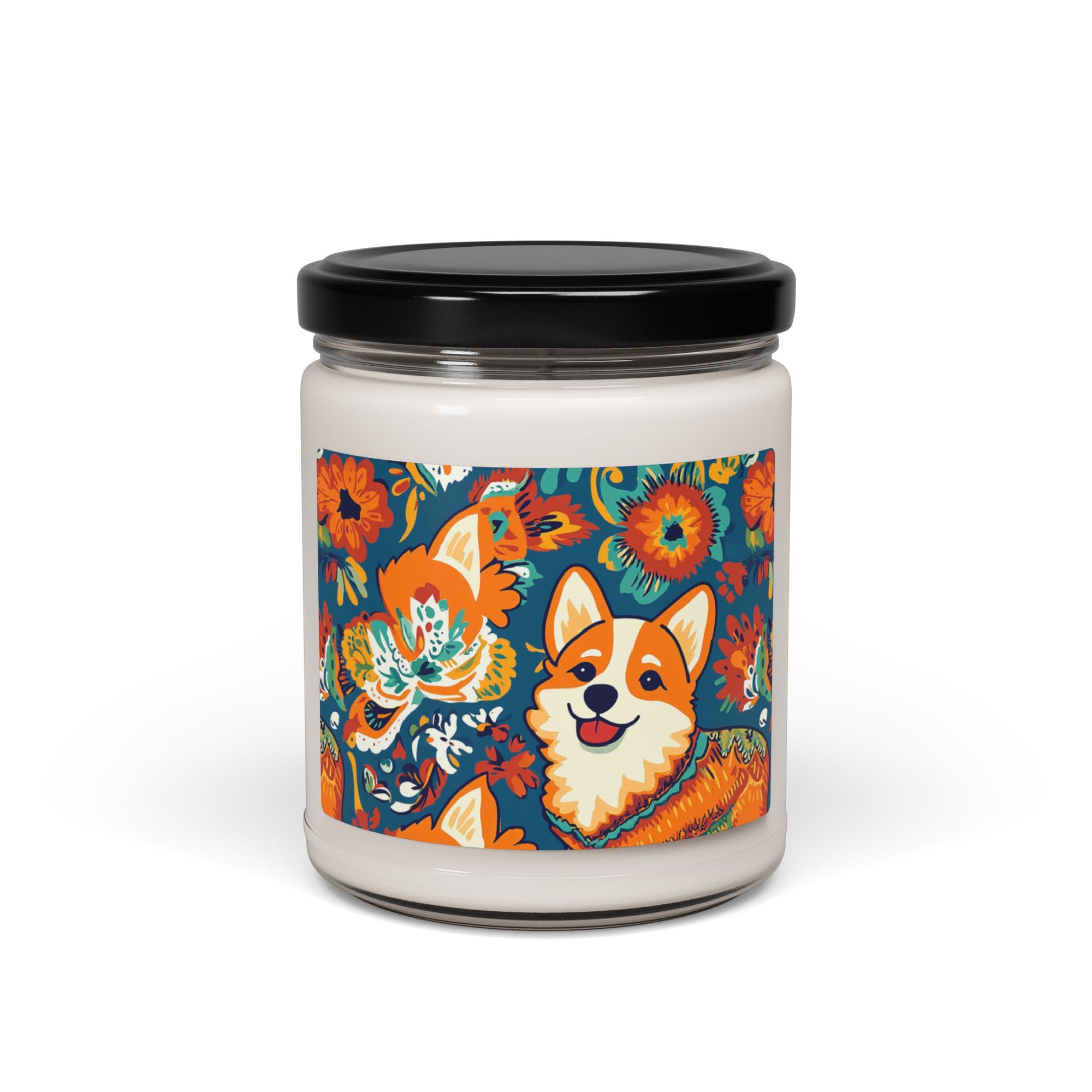 Corgi Carnival Couture Scented Soy Candle