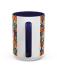 Corgi Carnival Couture Accent Coffee Mug