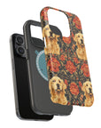 Golden Pawsatronic Tapestry Magnetic Tough Cases