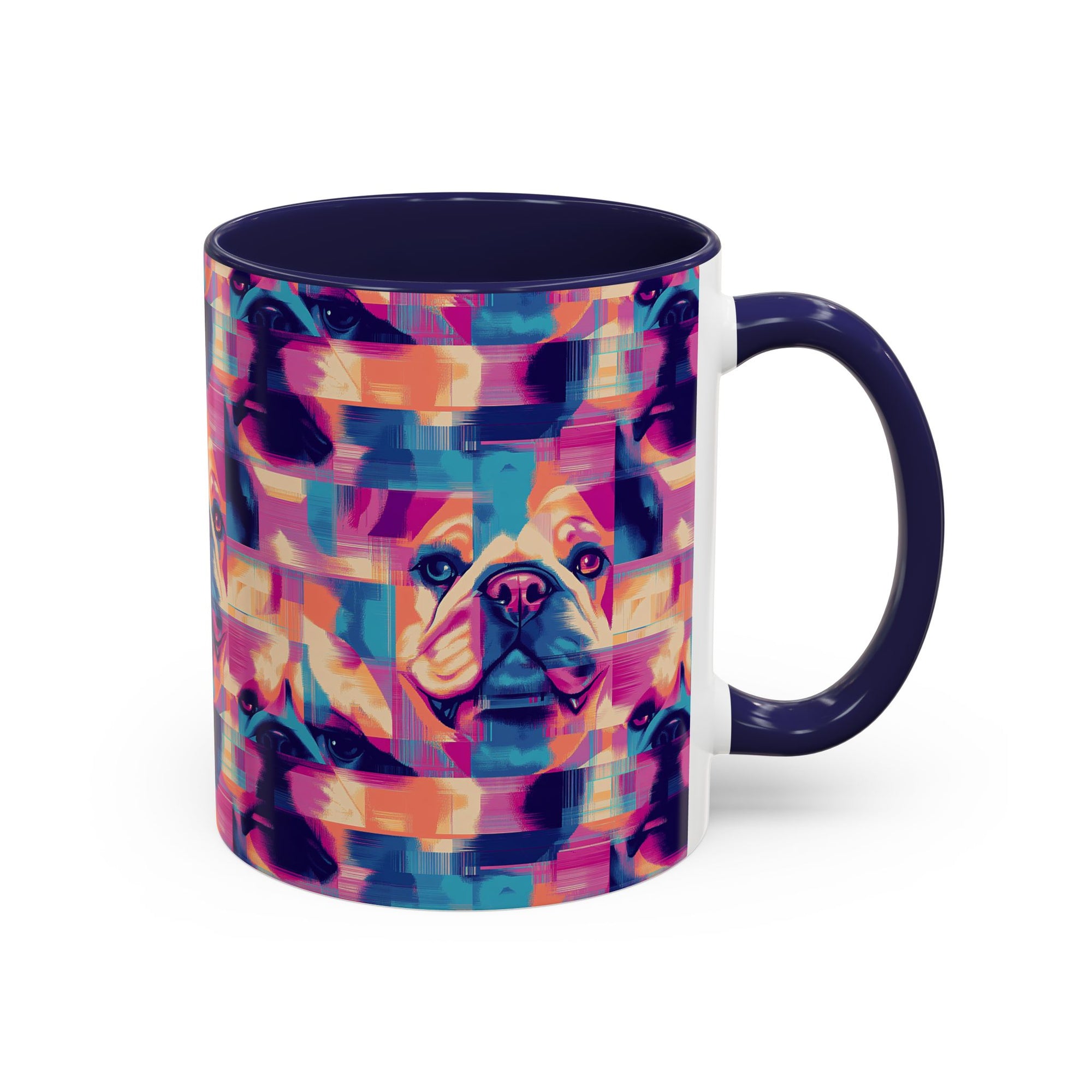 Dazzling Bulldog Chic Accent Coffee Mug