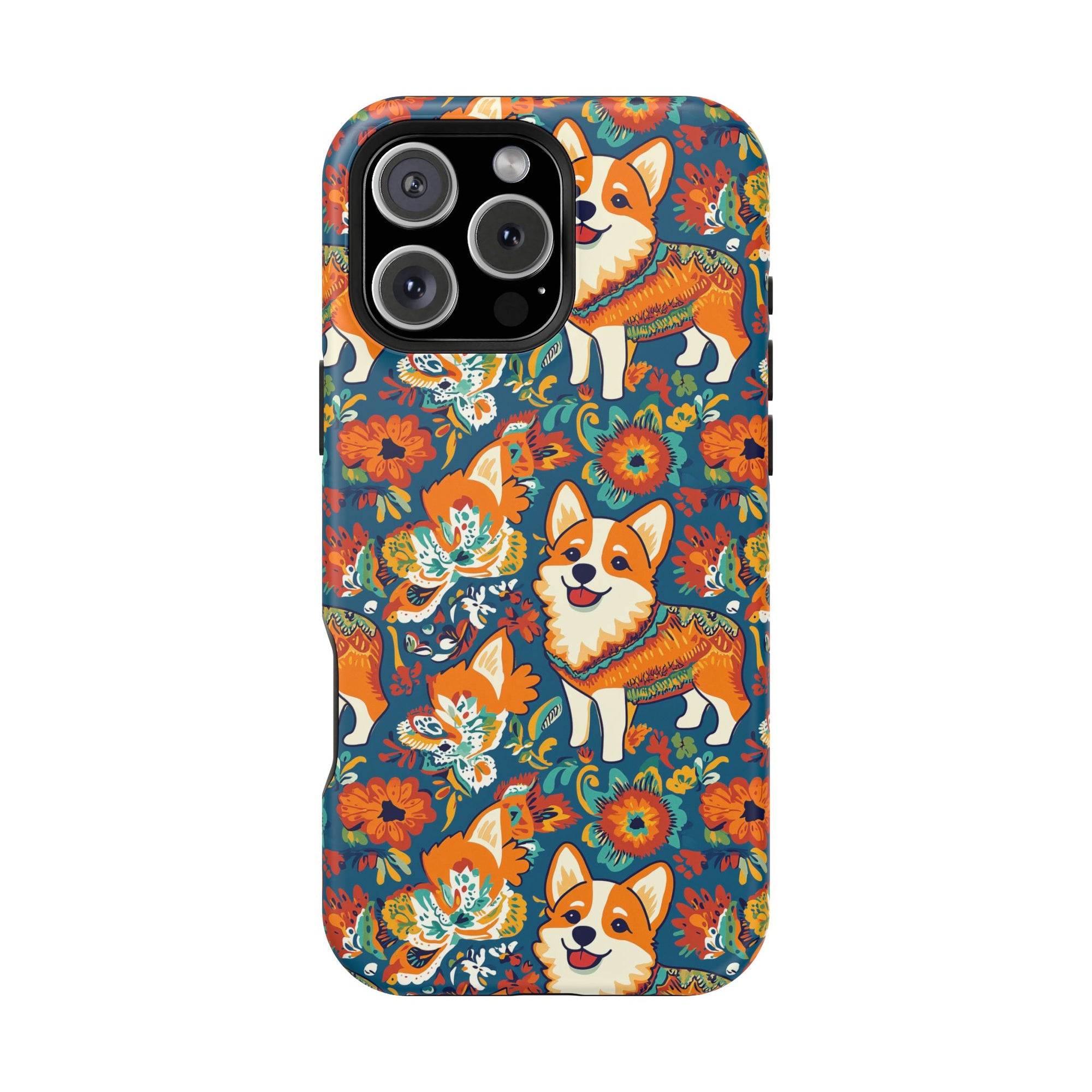 Corgi Carnival Couture Magnetic Tough Cases