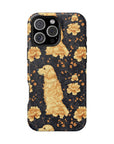 Golden Paws Floral Frenchie Magnetic Tough Cases