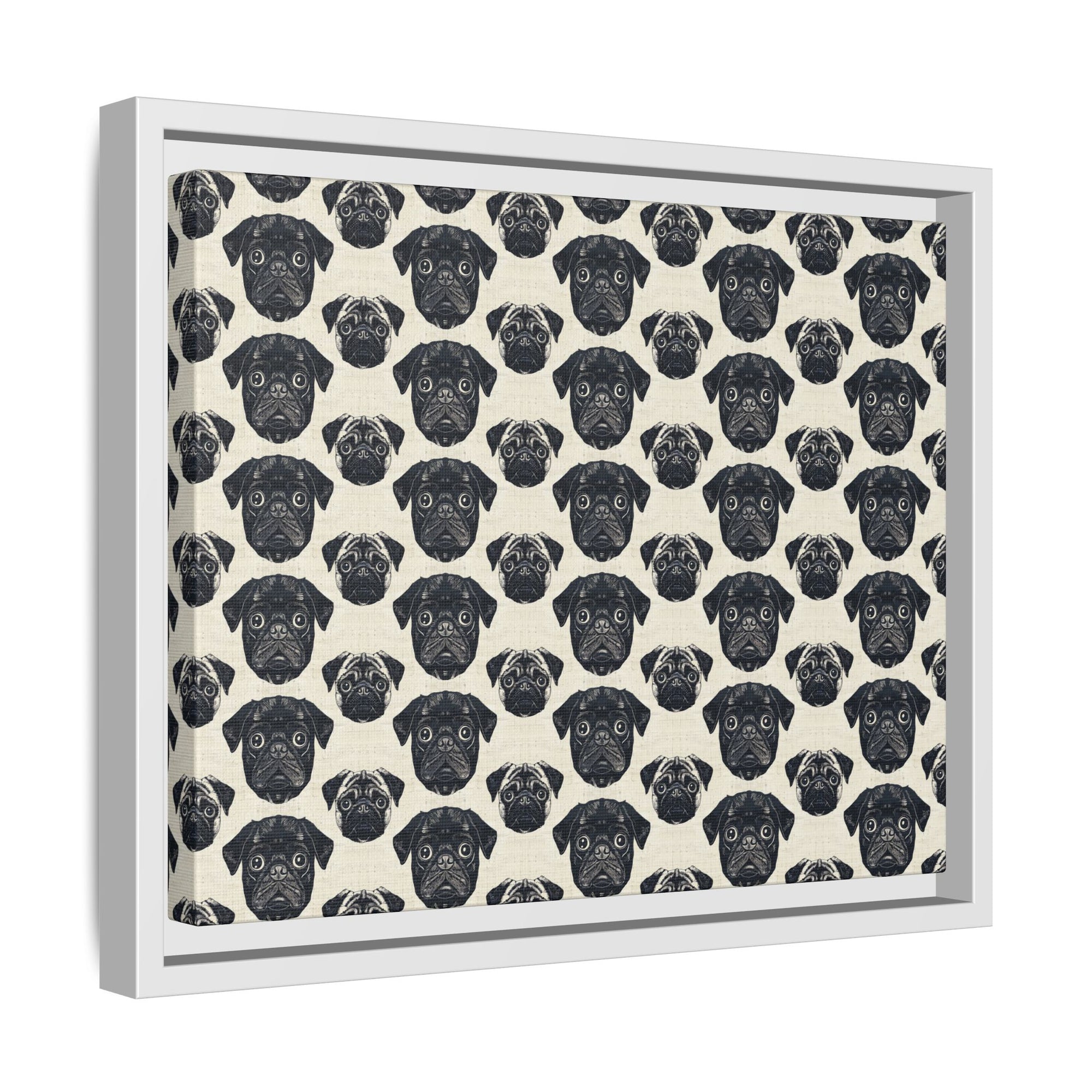 Pugalicious Enchantment Matte Canvas, Framed