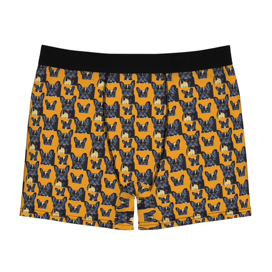 Frenchie Pawsitively Pawsome Peek-a-Boo Perfection Men's Boxer Briefs