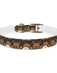 Bloomingly Bulldogistic Bouquet Dog Collar