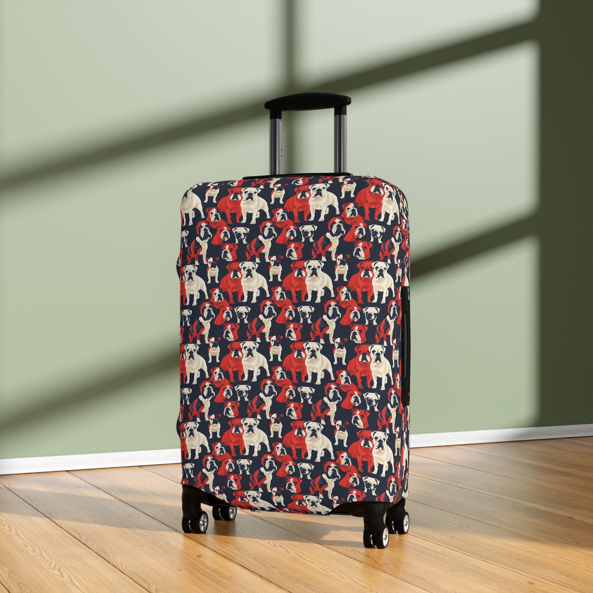 Bulldoggy Bliss Chomper Luggage Cover