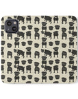 Puggie Pout Perfection Flip Cases