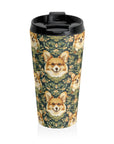 Corgi Charmz Stainless Steel Travel Mug