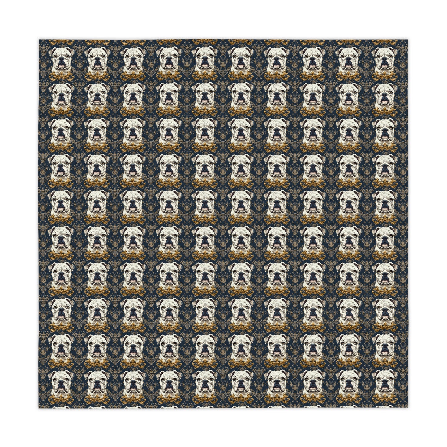 Wildwood Wanderlust Bulldog Tablecloth