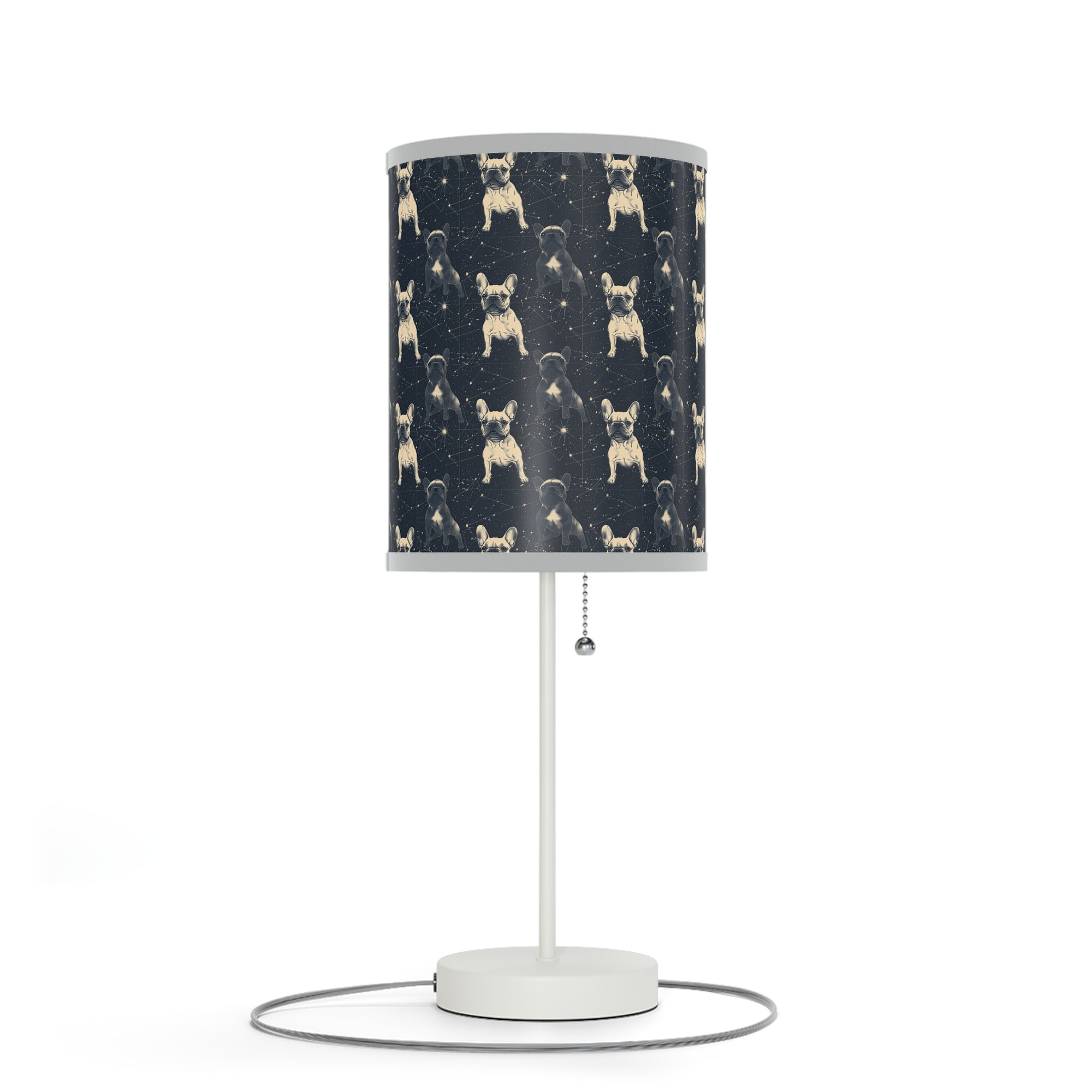 Frenchie Celestial Soar Lamp on a Stand