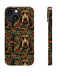 Labrador Lush Pooch Tapestry Slim Phone Cases