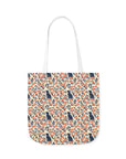 Bloomiful Lab Bouquet Canvas Tote Bag