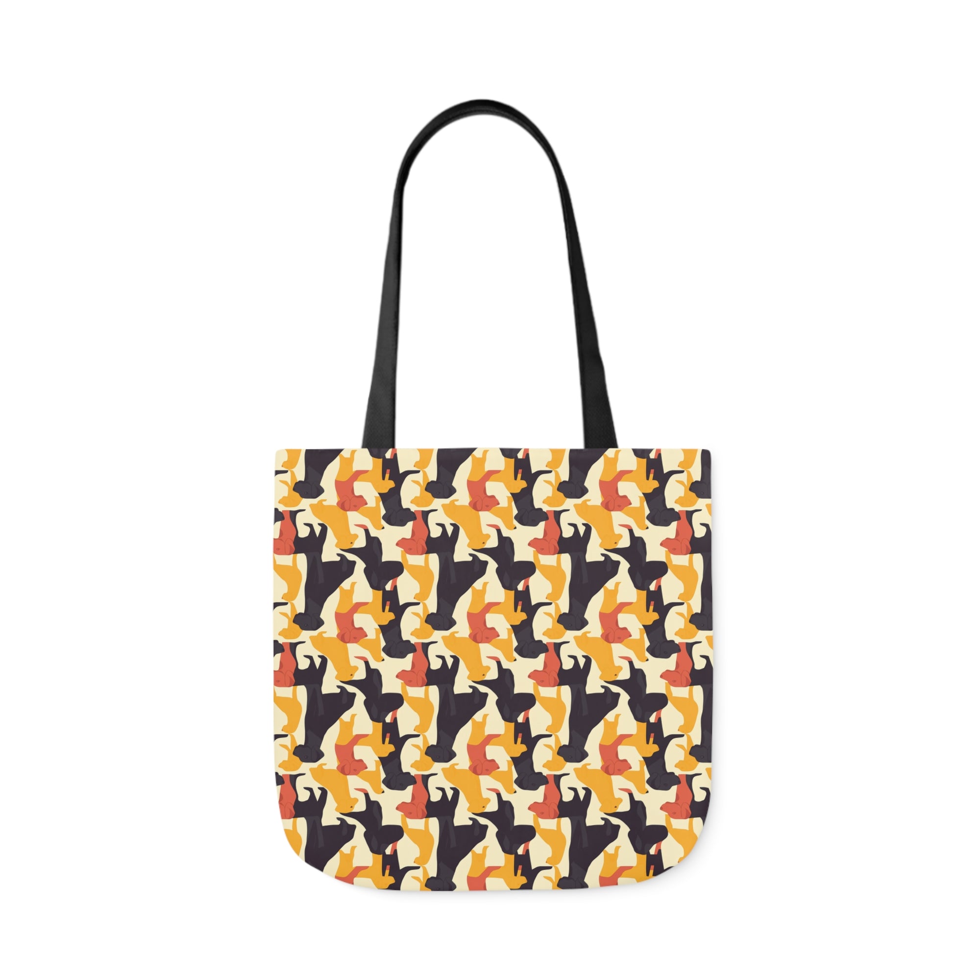 Modern Charm Labrador Chic Canvas Tote Bag