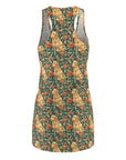 Blooming Goldie Glam Women's Racerback Dress