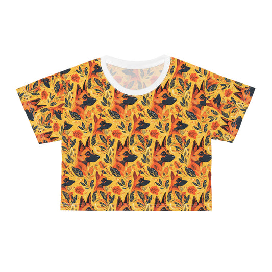 Shepherd Safari Retreat Crop Tee