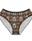 Bloomingly Bulldogistic Bouquet Women's Briefs