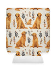 Golden Glamour Paws - Luxe Licks for Regal Retrievers Can Cooler Sleeve