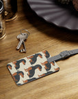 Whimsical Dachsund Dreamcatcher Luggage Tag