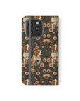 Beagle Blossom Bonanza Flip Cases