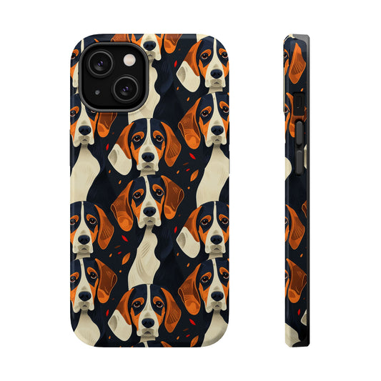 Beagle Glimmer Gaze Glamour Magnetic Tough Cases