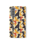 Modern Charm Labrador Chic Flip Cases