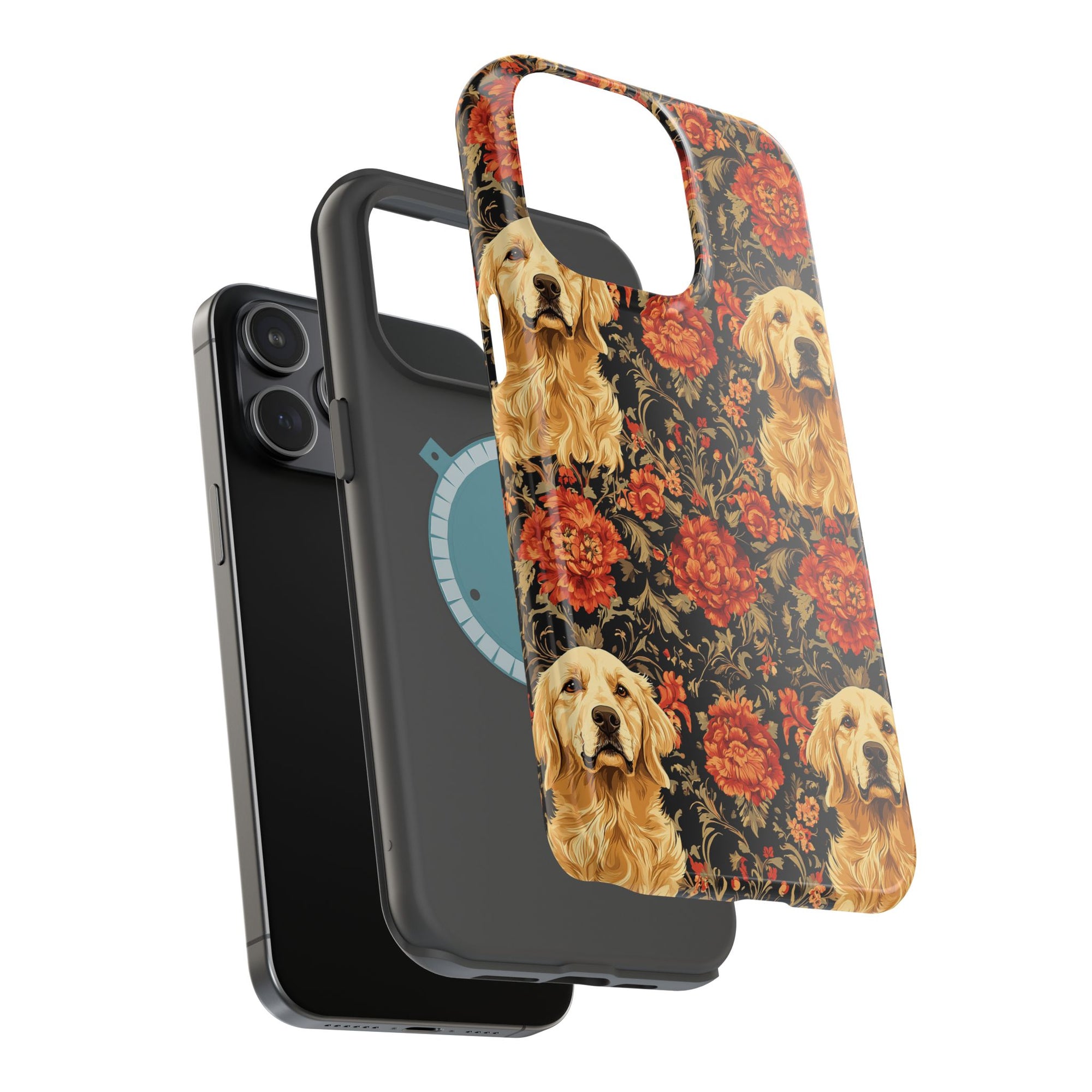 Golden Pawsatronic Tapestry Magnetic Tough Cases