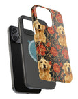 Golden Pawsatronic Tapestry Magnetic Tough Cases