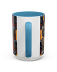 Chic Canine Checkmate - Frenchie Edition Accent Coffee Mug