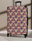 Glitchy Bulldog Blitz Suitcase